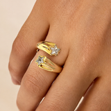 Anillo Star Duo