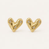 Icon Heart Studs