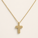 The Pavè Initial Necklace