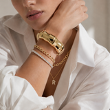 The Pavè Initial Necklace