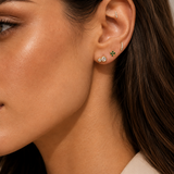 Emerald Clover Piercing