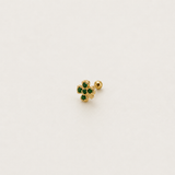 Emerald Clover Piercing