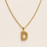 The Pavè Initial Necklace