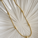 Oval Station necklace