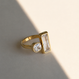 Anillo Crystal Baguette