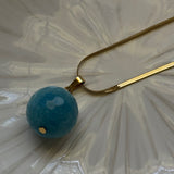 Azure Sphere Necklace
