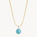Azure Sphere Necklace