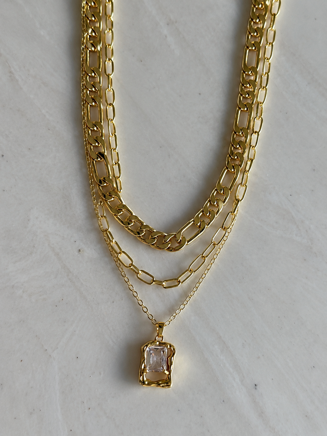 Sterling Layering Necklace